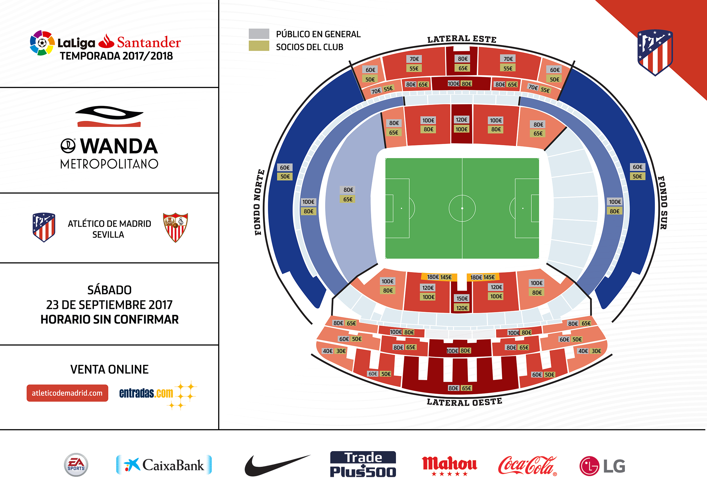 Wanda Metropolitano Seating Chart