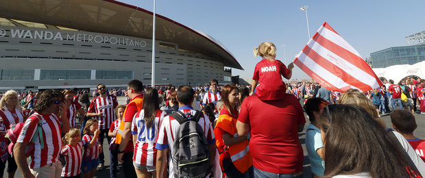 Temporada 17/18 | Atlético - Sevilla | Fan zone Wanda Metropolitano