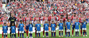 Temporada 18/19. Escort kids Hyundai. Atlético de Madrid - Rayo