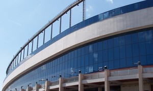 Exterior del estadio Vicente Calderón 