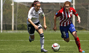Temporada 2015/2016. Atlético de Madrid Féminas - Valencia CF. Bea Beltrán.