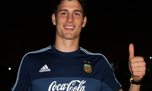 Axel Werner, con Argentina