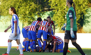Temp. 2016/2017. Atlético de Madrid Femenino - Sporting de Huelva