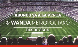 Temporada 2016/17. Módulo abonos Wanda Metropolitano