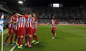 Temp. 16/17 | Málaga - Atlético de Madrid | Celebración