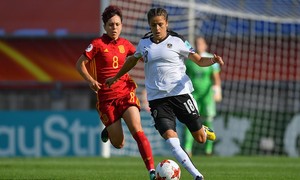 Temporada 2017-18. España - Austria. Europeo Femenino 0-0
