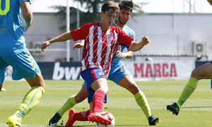 Segunda B | Atlético de Madrid B - Gimnástica Segoviana. Solano