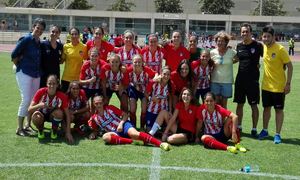 Atlético de Madrid Femenino B campeón del torneo Indalo Cup