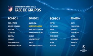 Temp. 17-18 | Sorteo Liga de Campeones fase de grupos ES