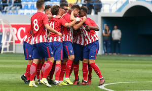 Temp. 17/18 | Youth League | Qarabag - Atlético de Madrid Juvenil A | Celebración