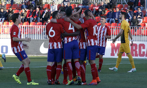 Atlético de Madrid B - Ponferradina | Celebración