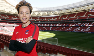 Amanda, reportaje previo al encuentro ante el Madrid CFF en el Wanda Metropolitano