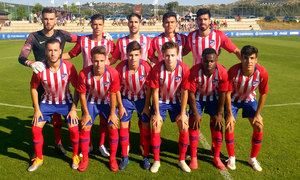 Once del Atlético B en el primer partido de pretemporada 2018-19