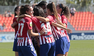 Temporada 2018-2019 | Atlético de Madrid Femenino - Logroño | Celebración gol