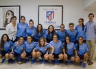 El Atlético de Madrid Féminas y Óptima Roma firman un acuerdo de colaboración
