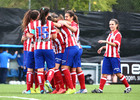 Temp. 2014-2015. Atlético de Madrid Féminas B celebración