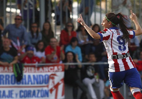 Temp. 2014-2015. Atlético de Madrid Féminas-Cajasol vuelta