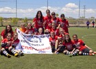 Temp. 2014-2015. Atlético de Madrid Féminas Infantil B campeón de Liga