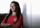 Estefi, capitana del Atlético de Madrid Féminas B