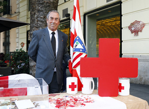 Adelardo y la fundación Atlético de Madrid con la Cruz Roja