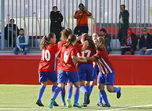temp. 2016-2017. Celebración gol Femenino B