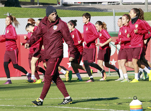 Temp. 2016/2017. Ángel Villacampa. Atlético de Madrid Femenino