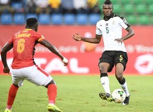 Thomas Partey, Ghana-Uganda (Copa África)