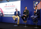 Temporada 16/17. Acto Leyendas Atlético de Madrid. Solozábal, Gárate y Gabi.