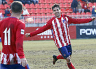 Temporada 17/18 | Atlético B - Adarve | Celebración, gol de Jorge Ortiz
