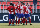 Temporada 17/18 | Atlético B - Adarve | Celebración, gol de Ródenas