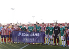 Temporada 19/20. Youth League. Atlético de Madrid Juvenil A - Lokomotiv. Onces ambos equipos