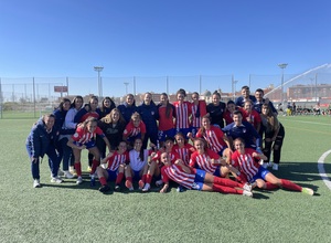 Temp. 23-24 | Atlético de Madrid Femenino B - Cacereño | Celebración