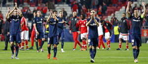 Benfica-Atlético de Madrid. 6ª jornada de la Champions League. 