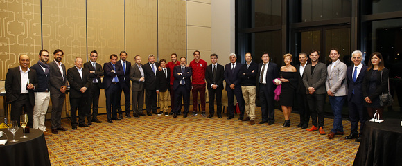 Empresarios españoles en Melbourne asistieron al cóctel del cónsul