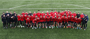 Temp. 17-18 | Entrenamiento Juvenil A y Juvenil Madrileño A antes de la última jornada