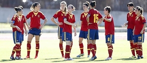 Temporada 2013-2014. Jugadoras de la Selección Española femenina