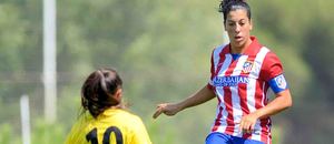 Temporada 2013-2014. Marta Carro durante el partido ante el Sevilla
