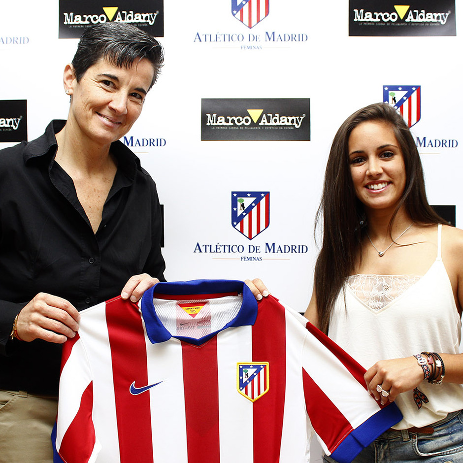 Brenda Pérez ya es rojiblanca Club Atlético de Madrid · Web oficial