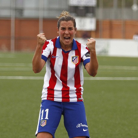 Temp. 2014-2015. Atl&eacute;tico de Madrid F&eacute;minas-Sant Gabriel vuelta