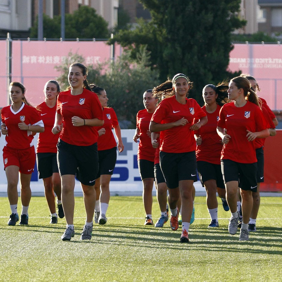 El Femenino C comenzó la pretemporada Club Atlético de Madrid · Web