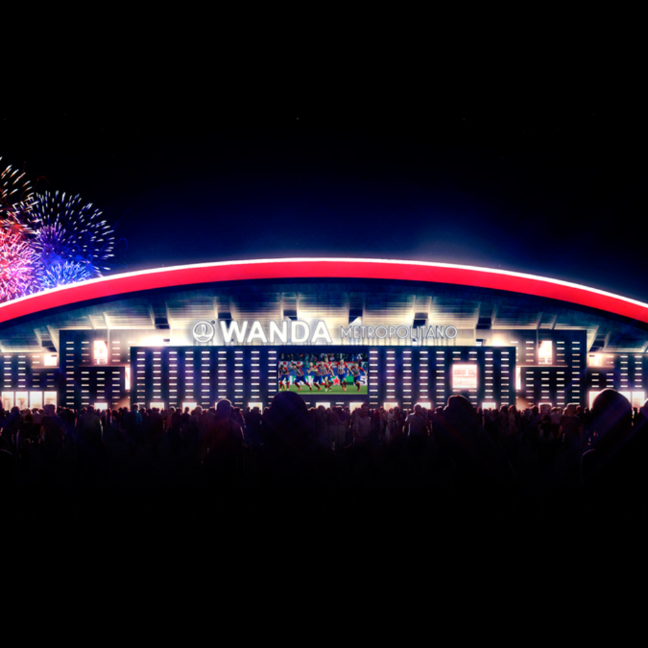 Sigue la actualidad del Wanda Metropolitano en Instagram, Twitter y Facebook Club Atlético de