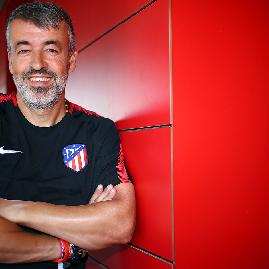 Óscar Fernández “Tenemos que exigirnos el máximo” Club Atlético de