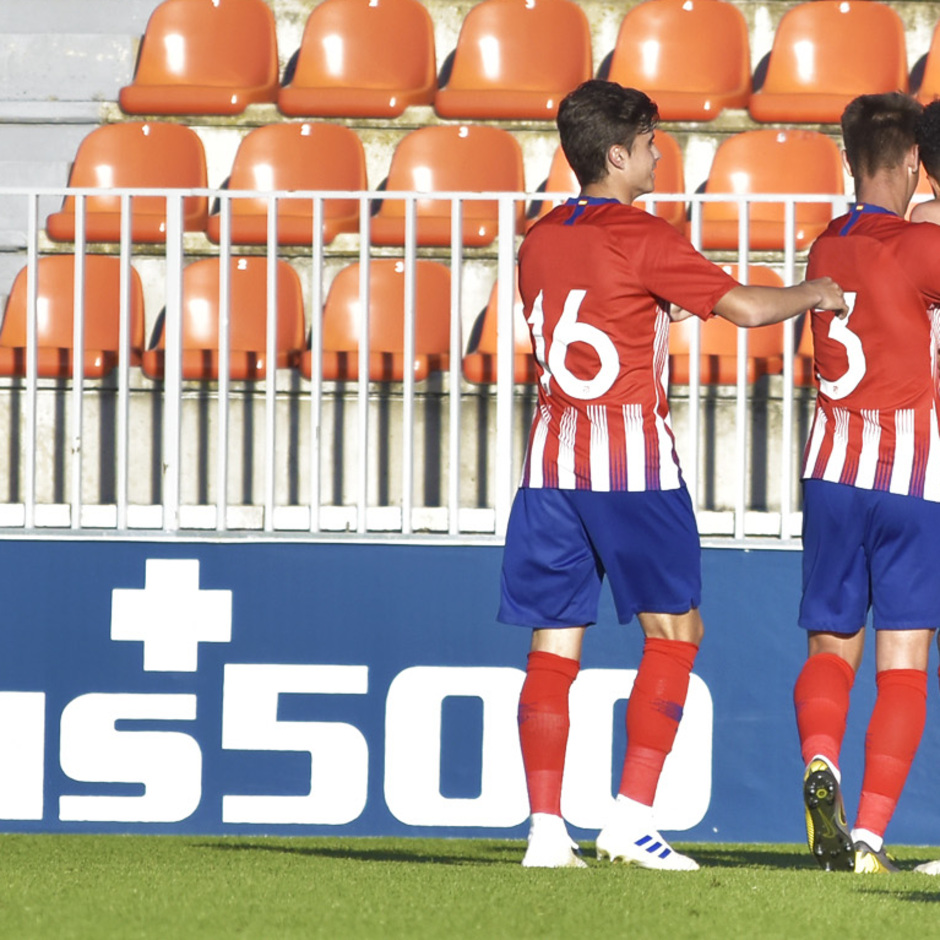 Club Atlético de Madrid · Web oficial - El Juvenil A ventaja en la Copa del Rey