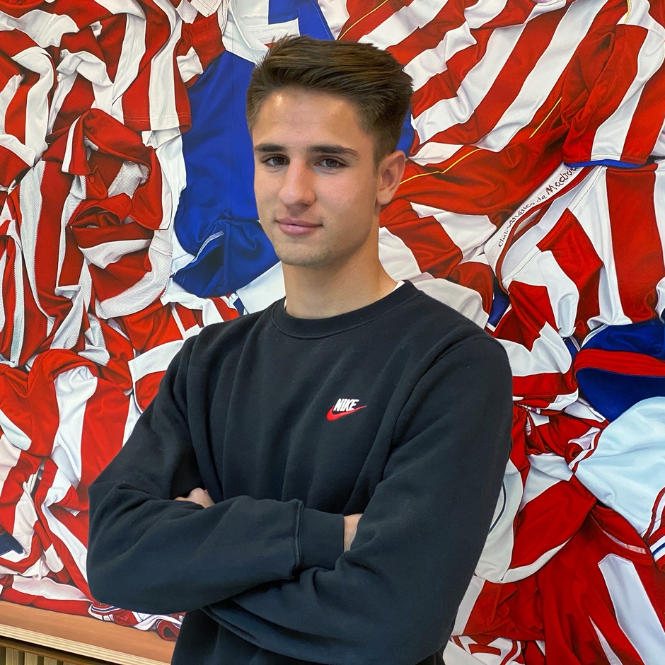 Fernando Medrano renueva hasta 2023 Club Atlético de Madrid · Web oficial