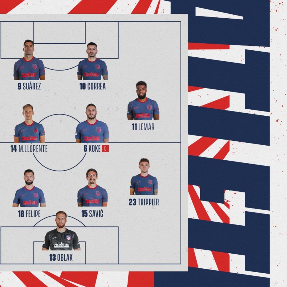 Ya conocemos las alineaciones del Real Sociedad - Atleti - Club ...