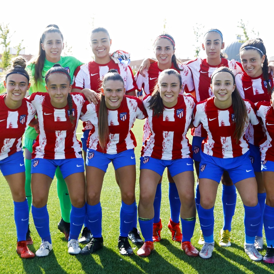 Estreno liguero triunfal del Femenino B - Club Atlético de Madrid