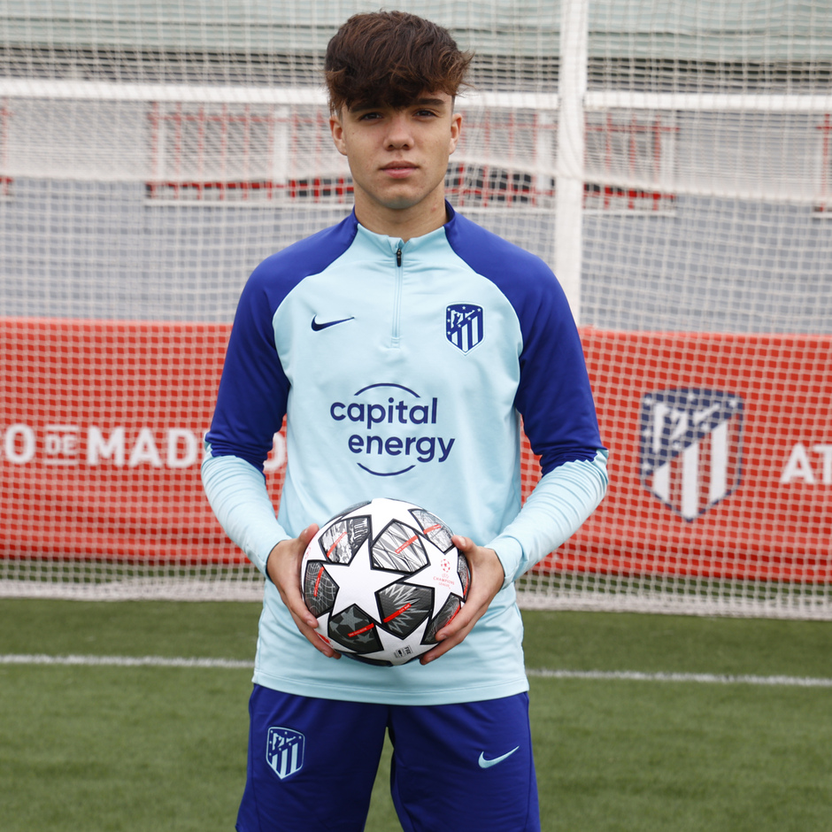 Julio, segundo mejor jugador de la Youth League Club Atlético de