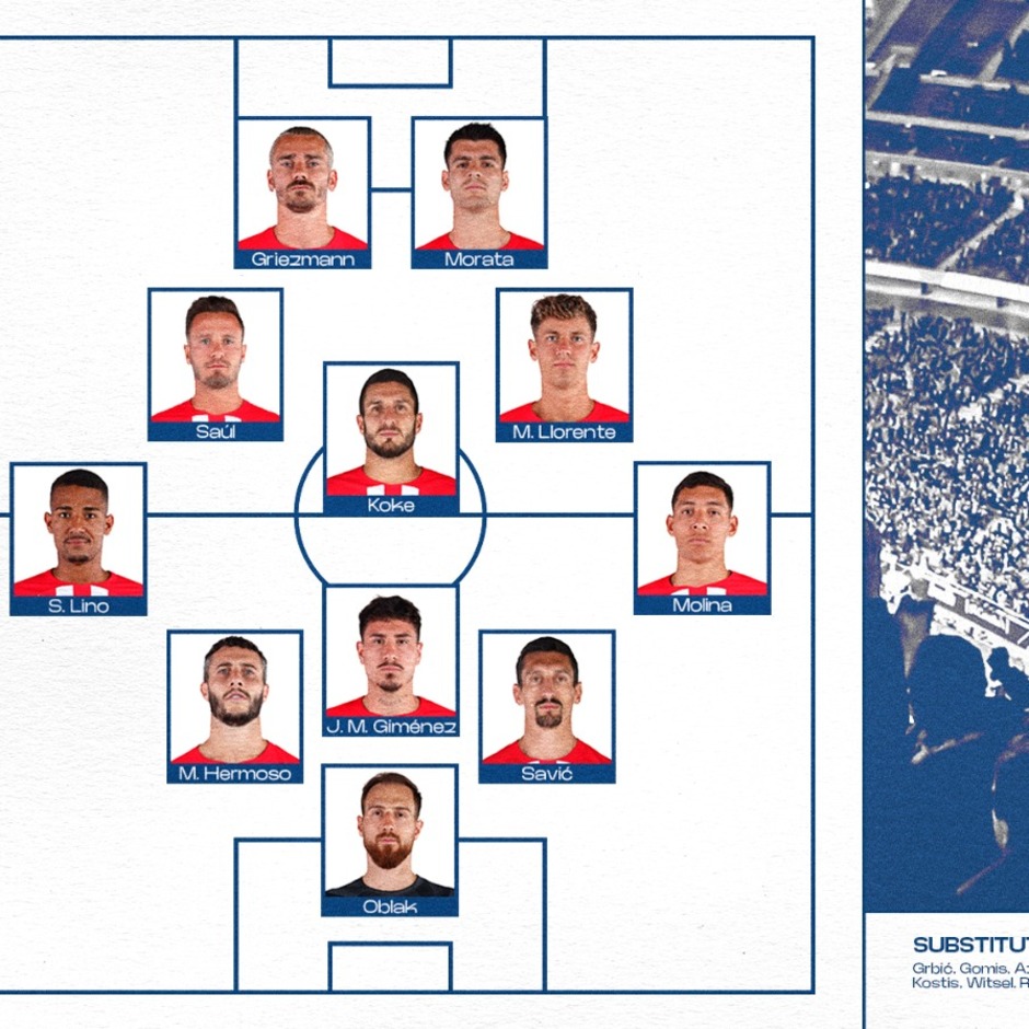 Amazing La Posible Alineación Titular Del Atlético De Madrid Para Enfrentarse Al Girona Artwork Concept Amazing La Posible Alineación Titular Del Atlético De Madrid Para Enfrentarse Al Girona Artwork Concept