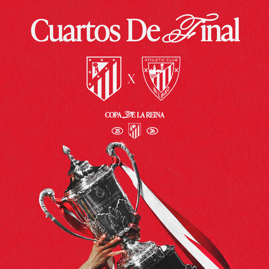 Nos mediremos al Athletic Club en los cuartos de final de la Copa de la ...