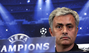 Temporada 13/14. Mourinho en sala de prensa. FOTO: A.Marín